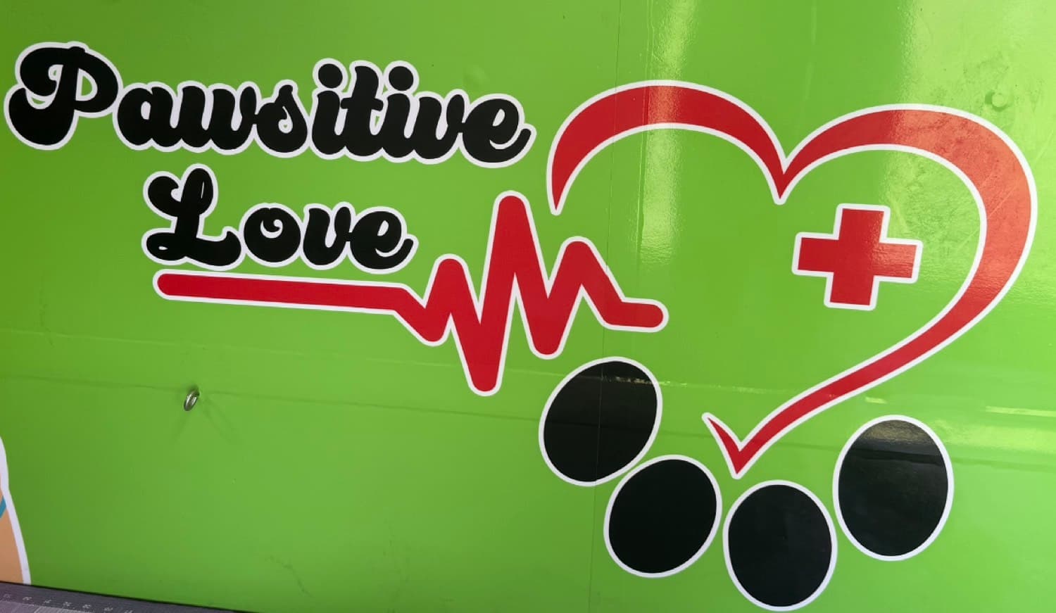 Pawsitive Love Dog logo